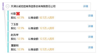 天津眾誠宏信商務(wù)信息咨詢有限責任公司